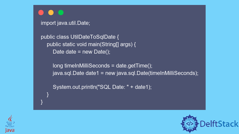 Java Sql Date Vs Timestamp